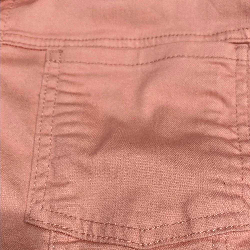 Blair Pink Jean Jacket with Textured Fabric